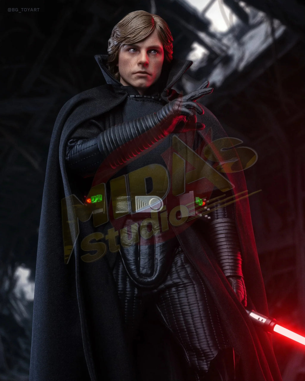 Brand New🔥 Hot Toys 1/6 Scale Star Wars: Dark Empire Luke Skywalker Collectible Figure (Artisan Edition, Exclusive Edition with Exclusive Coin, CMS020AE)