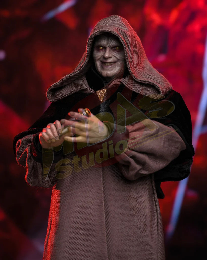 Brand New🔥 Hot Toys MMS745B Star Wars Revenge of the Sith Darth Sidious Exclusive Edition 1/6 Scale Collectible Figure Set