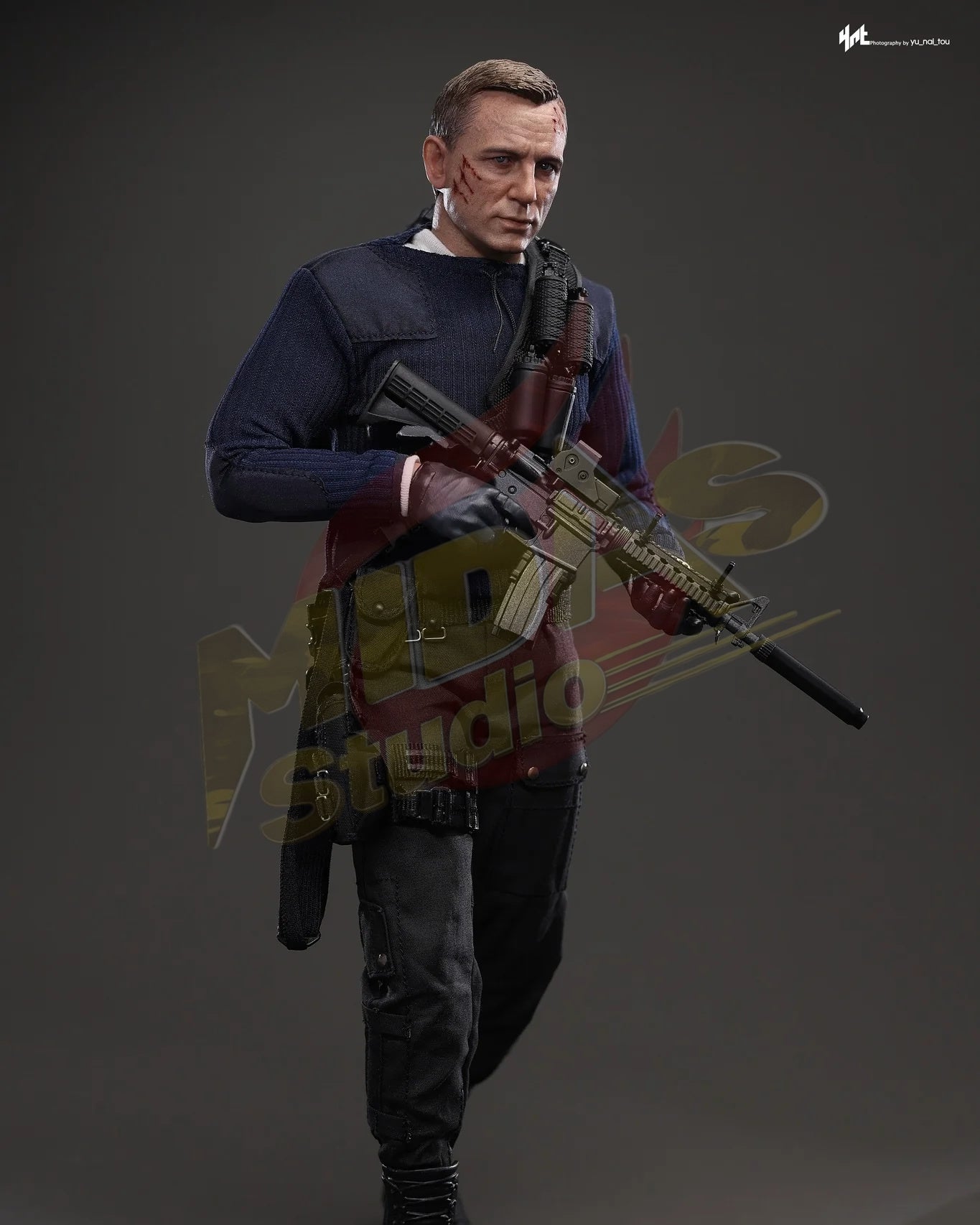 Brand New🔥 Hot Toys 1/6 Scale No Time To Die James Bond (Commando Outfit) Collectible Figure (MMS804)