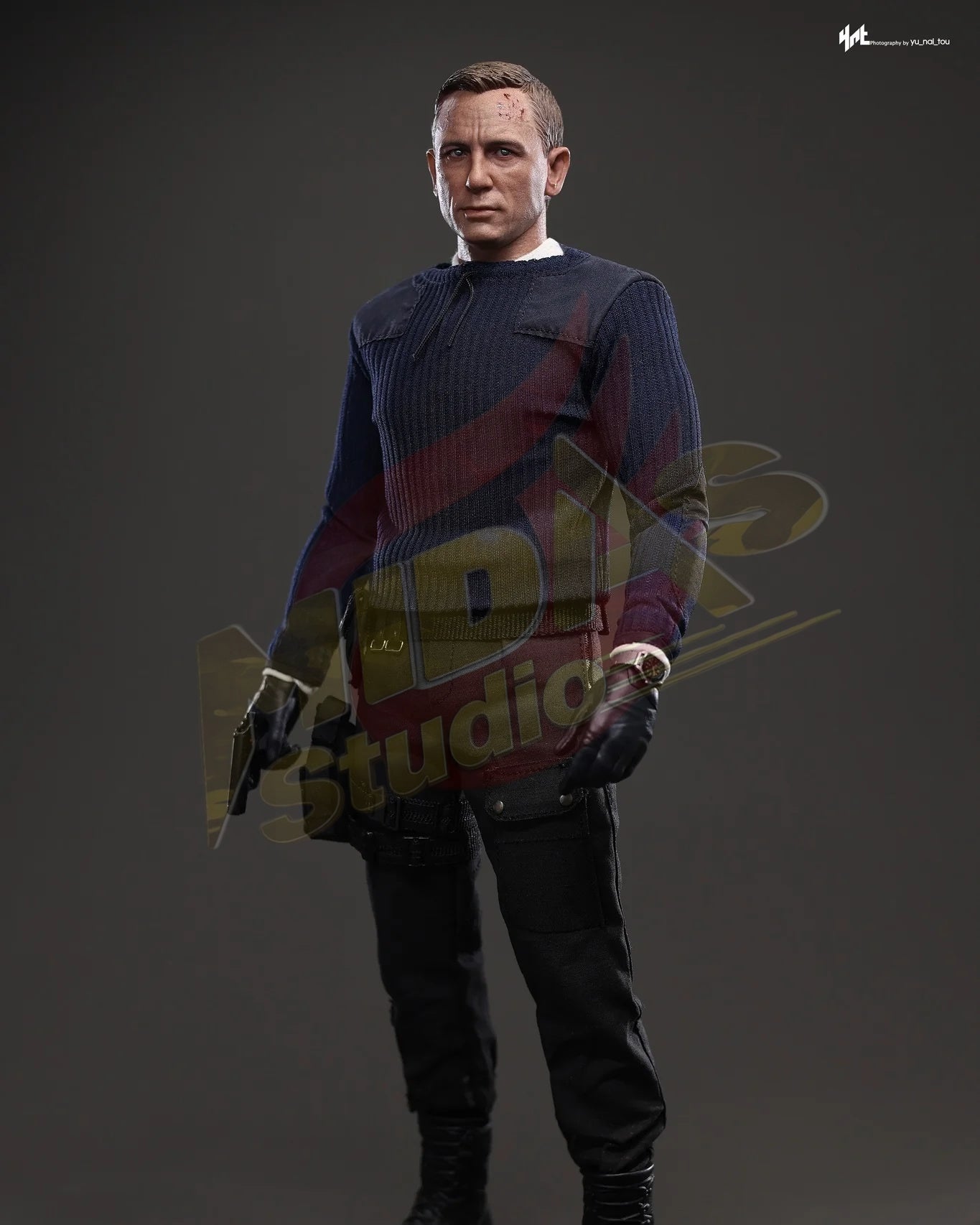Brand New🔥 Hot Toys 1/6 Scale No Time To Die James Bond (Commando Outfit) Collectible Figure (MMS804)