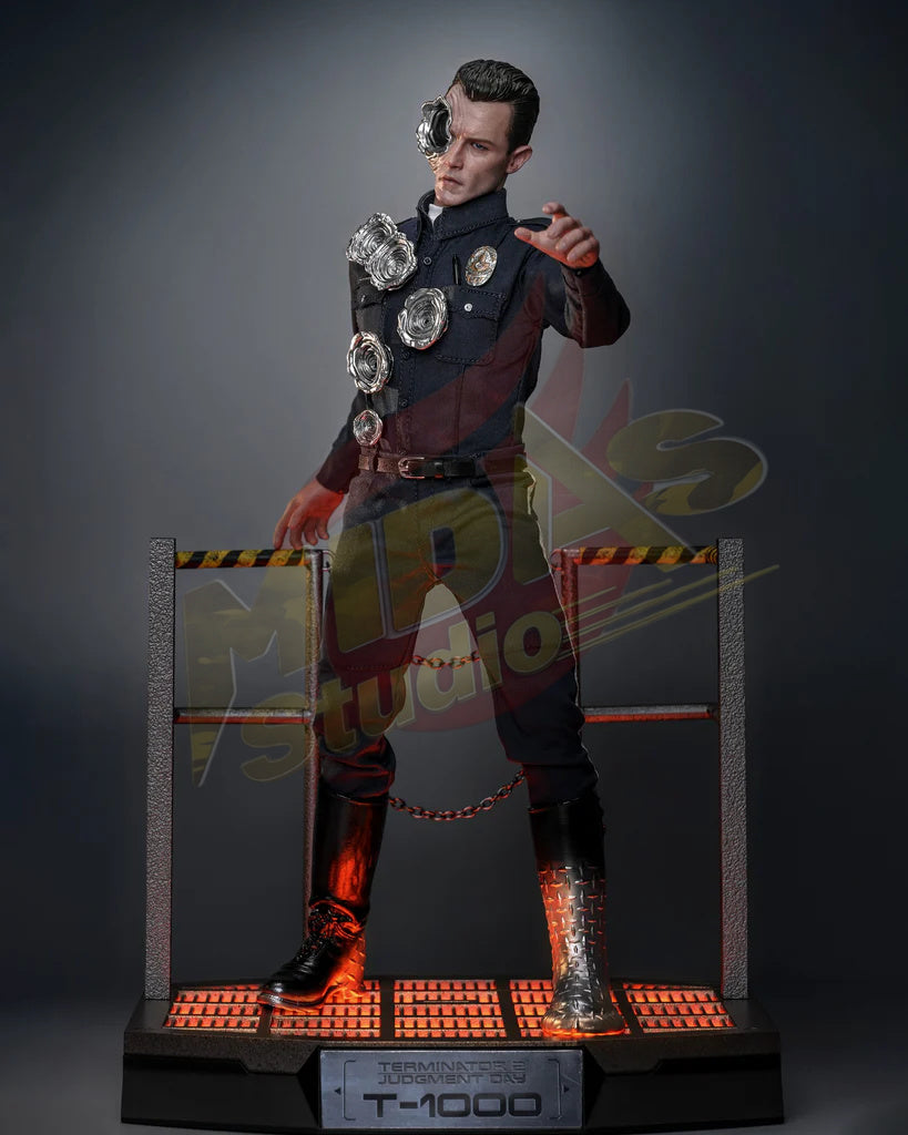 Brand New🔥 Hot Toys MMS774 Terminator 2 Judgement Day T1000 (2.0) 1/6 Scale Collectible Figure Set