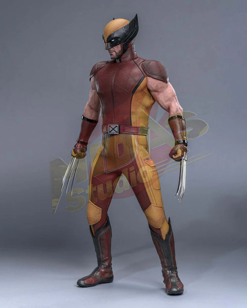 Brand New🔥 Hot Toys 1/6 Scale Deadpool & Wolverine - Wolverine (Classic Brown and Tan) Collectible Figure (Hot Toys Exclusive, MMS831)