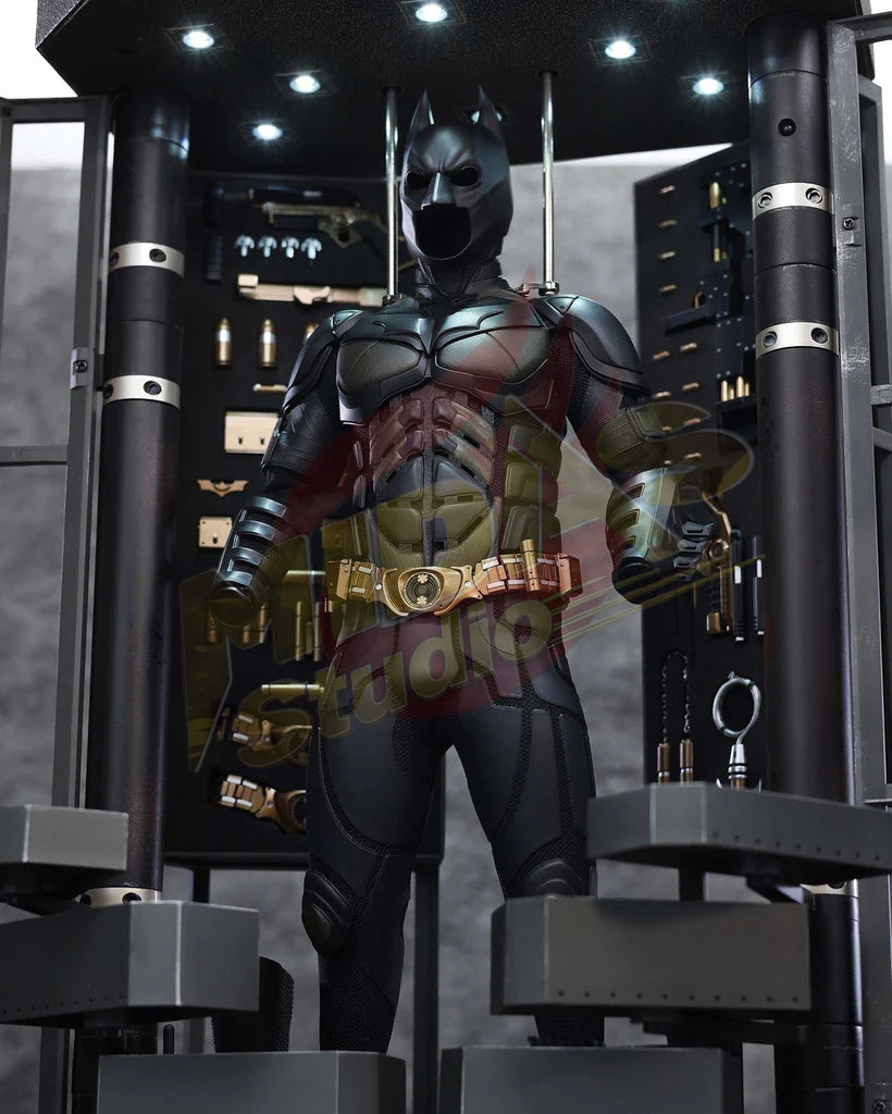 Brand New🔥 Hot Toys 1/6 Scale Batman: The Dark Knight - Batman Armory with Bruce Wayne (2.0) Collectible Set (MMS750)