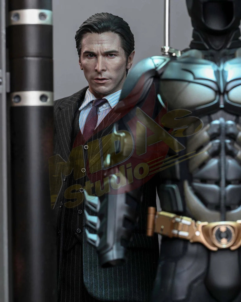 Brand New🔥 Hot Toys 1/6 Scale Batman: The Dark Knight - Batman Armory with Bruce Wayne (2.0) Collectible Set (MMS750)