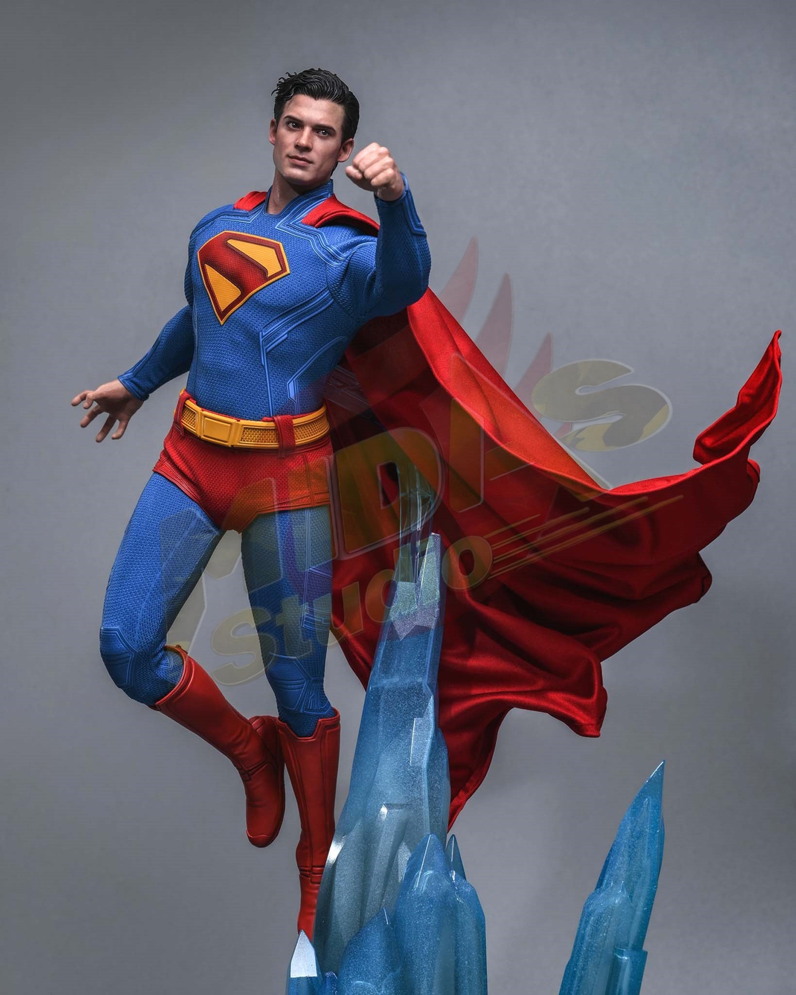 Brand New🔥 Hot Toys 1/6 Scale Superman - Superman & Krypto Collectible Set (MMS812)