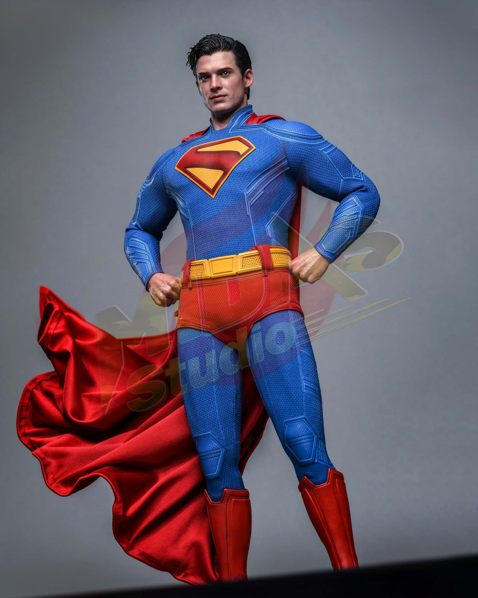 Brand New🔥 Hot Toys 1/6 Scale Superman - Superman & Krypto Collectible Set (MMS812)