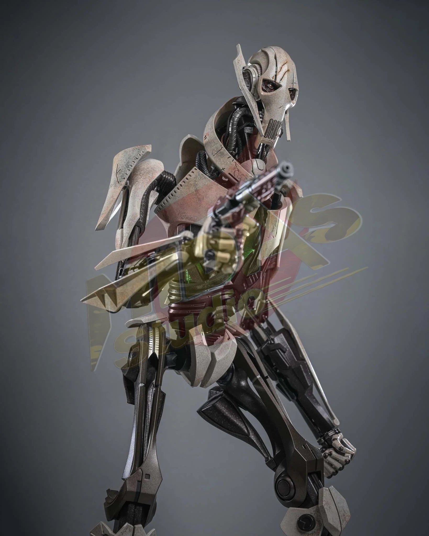 Brand New🔥 Hot Toys 1/6 Scale Star Wars Episode III: Revenge of the Sith General Grievous Collectible Figure (Special Edition, MMS760D67B)