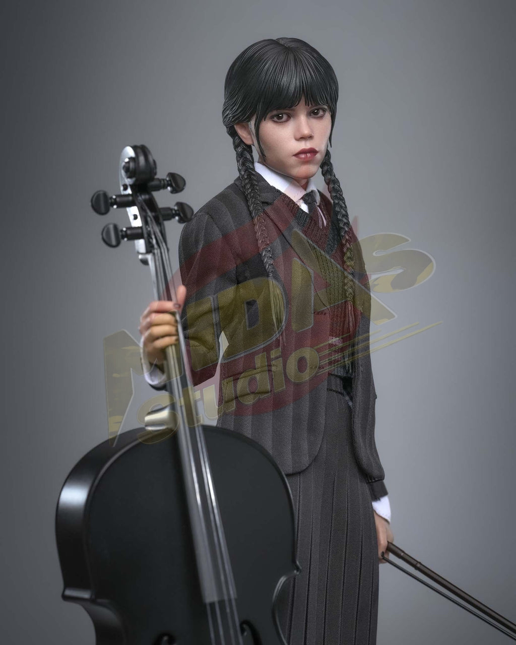 Brand New🔥 Hot Toys 1/6 Scale Wednesday - Wednesday Collectible Figure (TMS135)