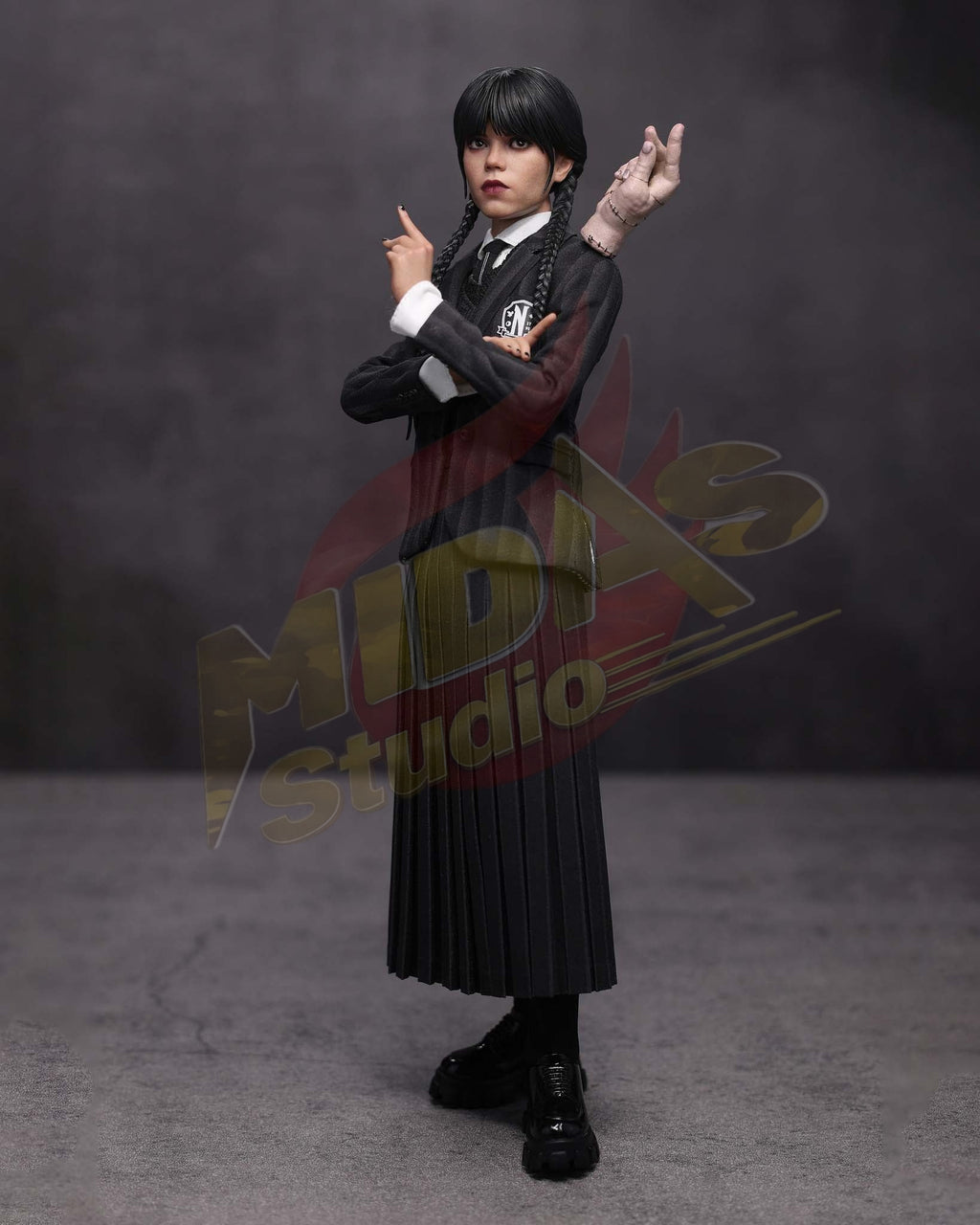 Brand New🔥 Hot Toys 1/6 Scale Wednesday - Wednesday Collectible Figure (TMS135)