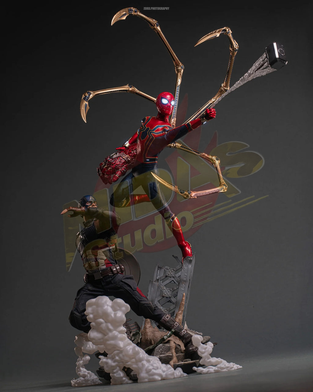 Brand New🔥 Hot Toys MMS762AE Marvel Avengers Endgame Iron Spider Artisan Edition Special Edition 1/6 Scale Collectible Figure Set