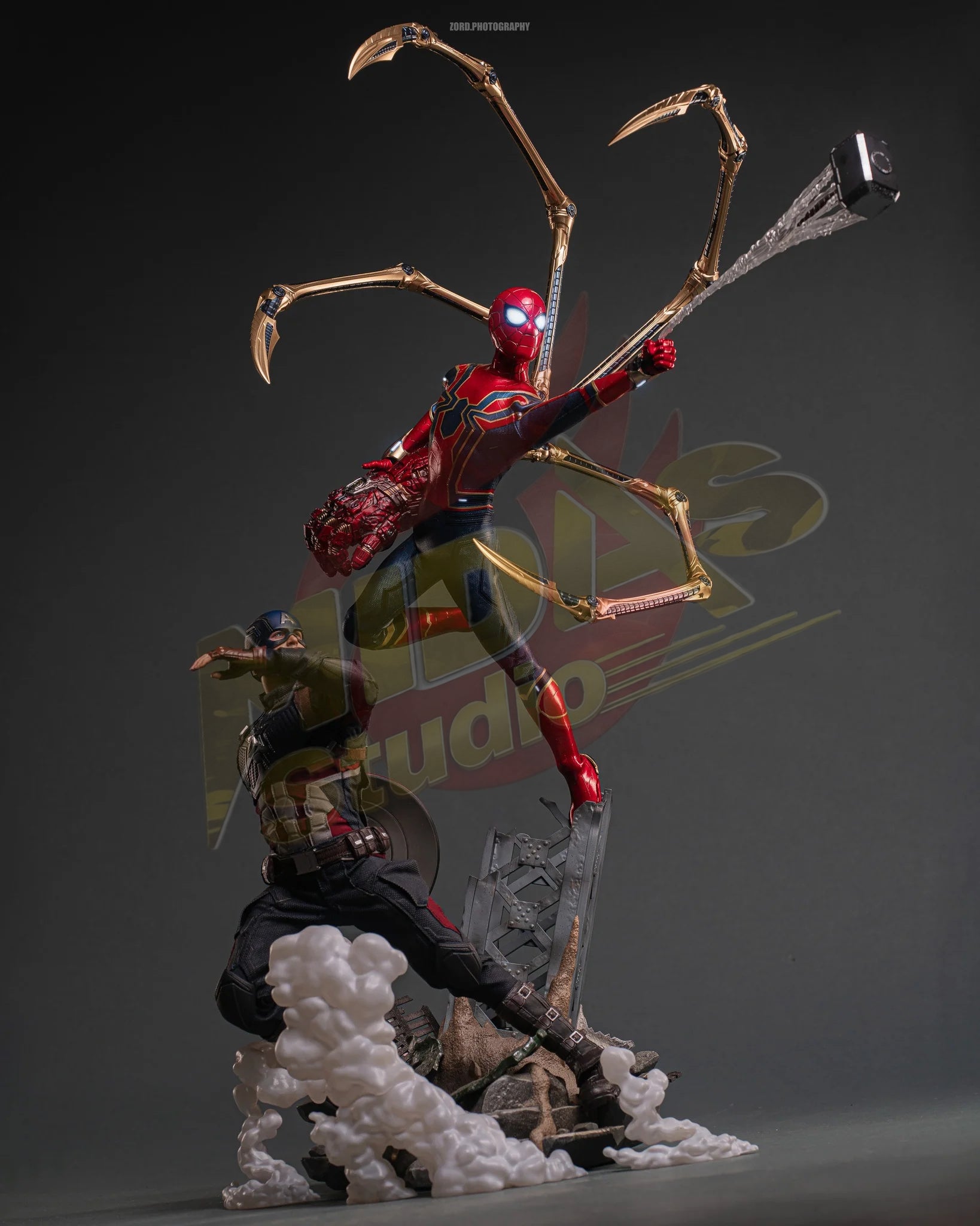 Brand New🔥 Hot Toys MMS762AE Marvel Avengers Endgame Iron Spider Artisan Edition Special Edition 1/6 Scale Collectible Figure Set