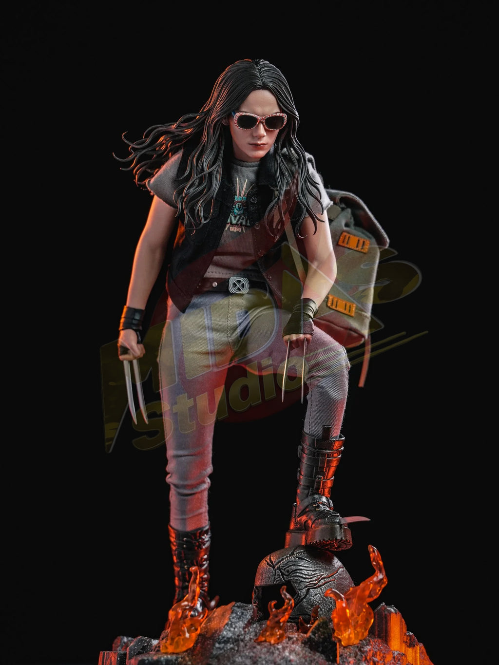 Brand New🔥 Hot Toys MMS781 Marvel Deadpool and Wolverine X23 1/6 Scale Collectible Figure Set