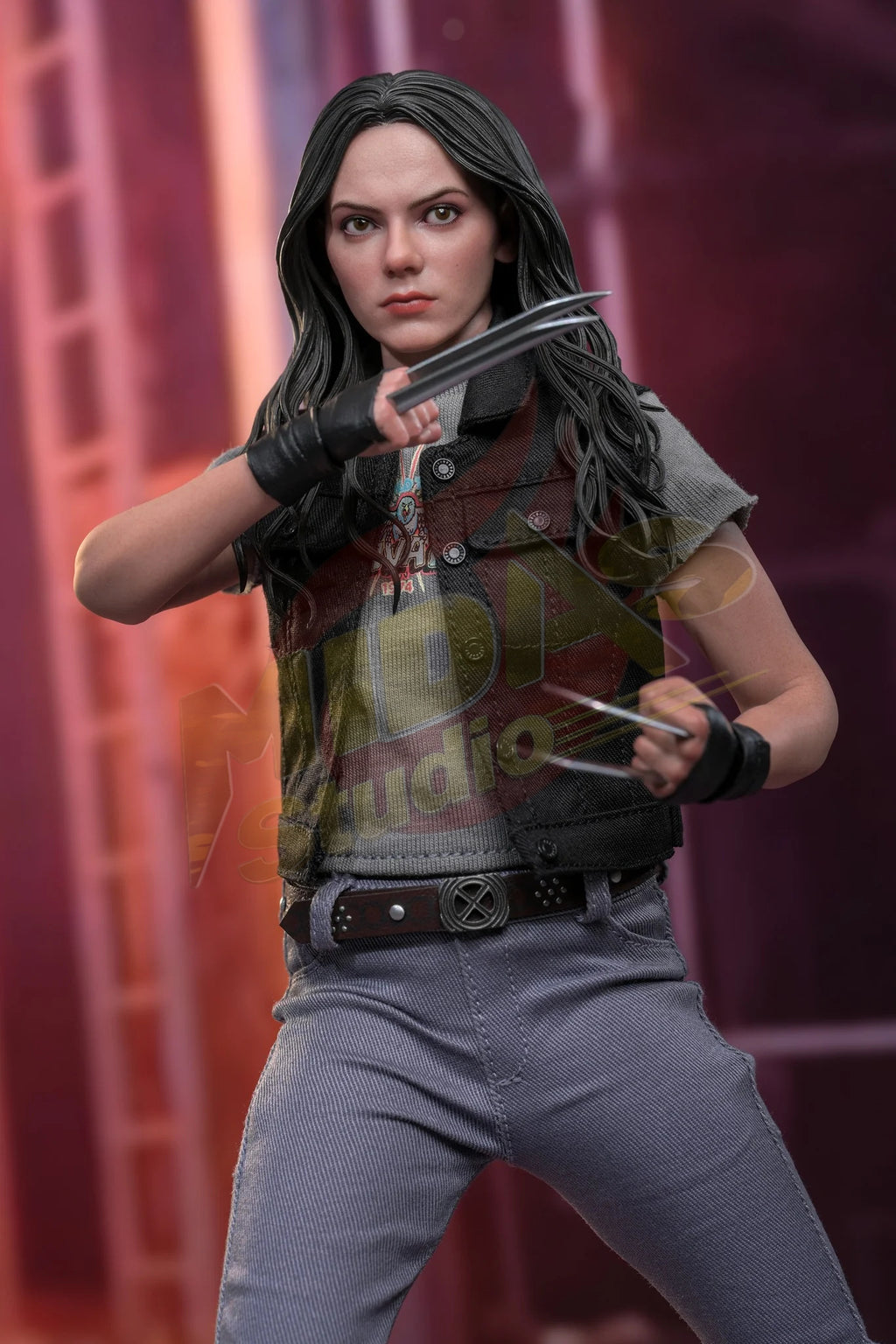 Brand New🔥 Hot Toys MMS781 Marvel Deadpool and Wolverine X23 1/6 Scale Collectible Figure Set
