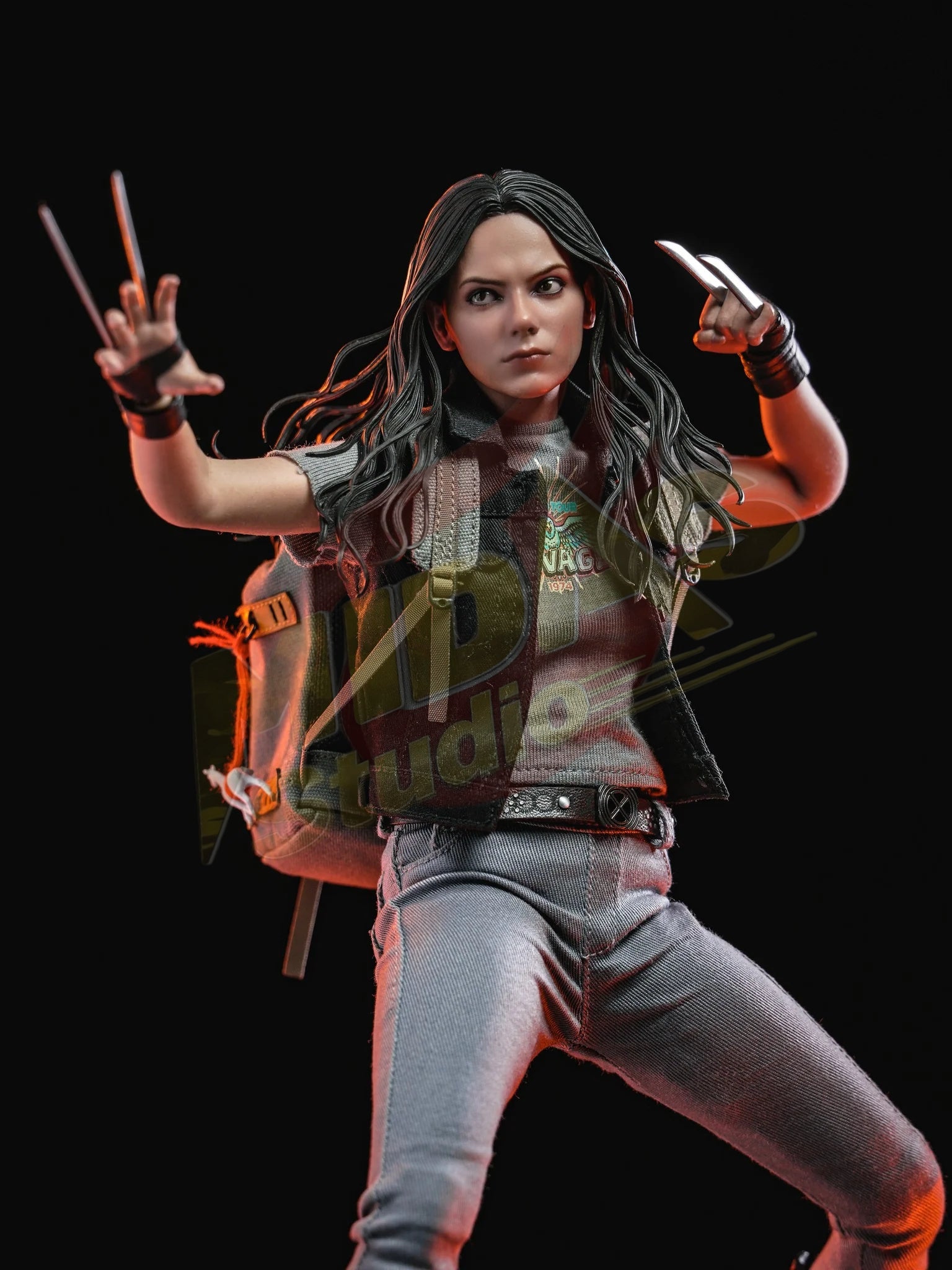 Brand New🔥 Hot Toys MMS781 Marvel Deadpool and Wolverine X23 1/6 Scale Collectible Figure Set
