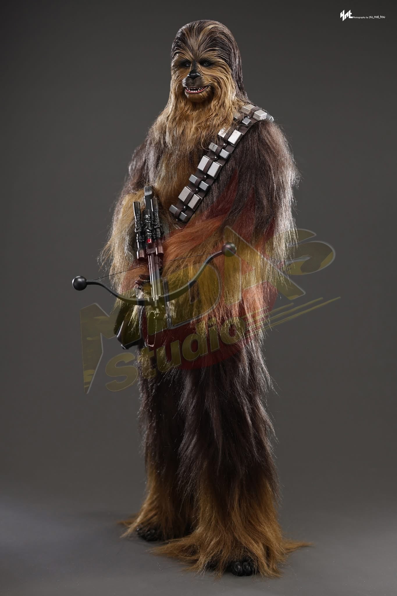 Brand New🔥 Hot Toys 1/6 Scale Star Wars: Episode V The Empire Strikes Back - Chewbacca with Disassembled C-3PO Collectible Figure (MMS766)