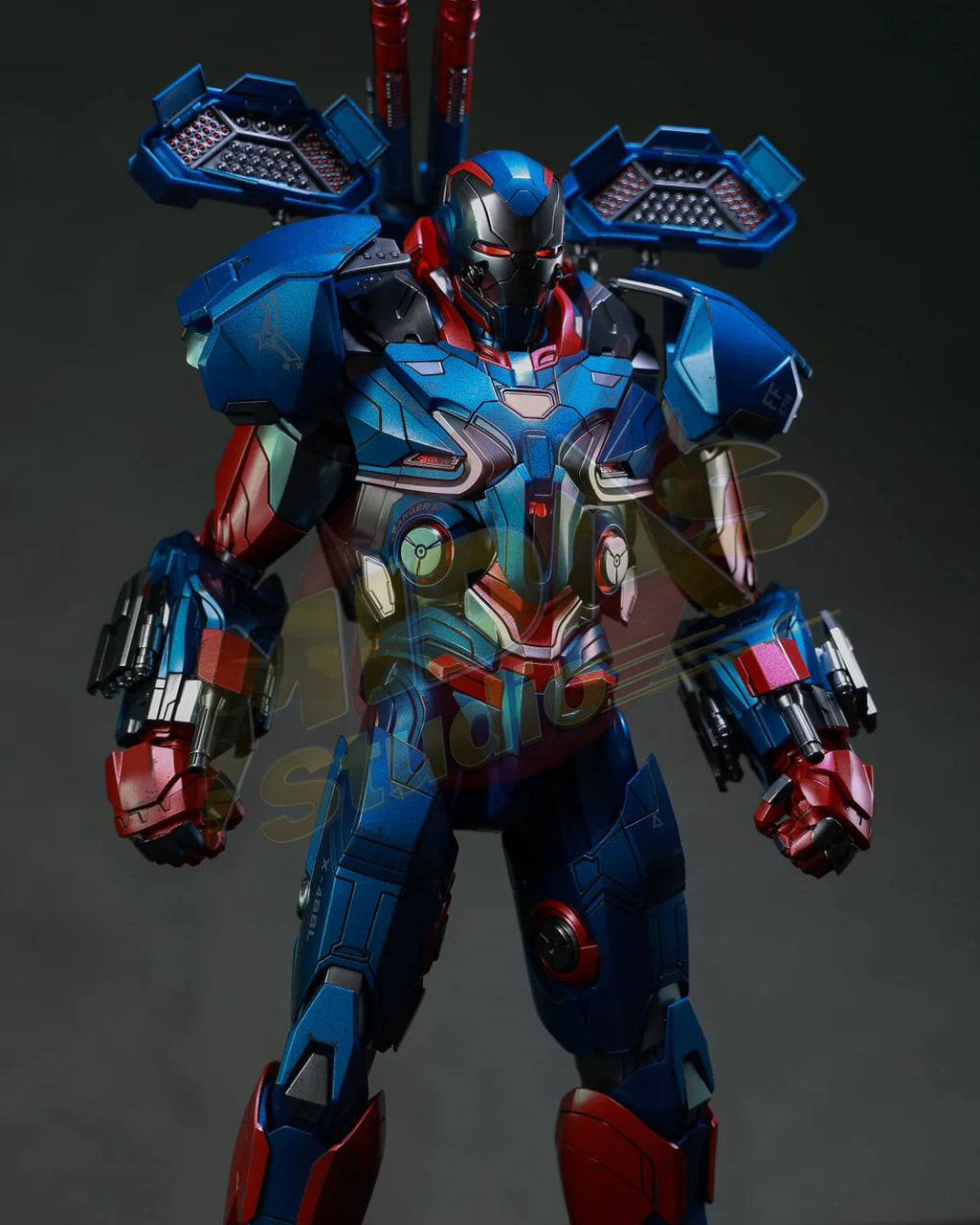 Brand New🔥 Hot Toys MMS547D34 Avengers Endgame Iron Patriot 1/6 Scale Collectible Figure Set