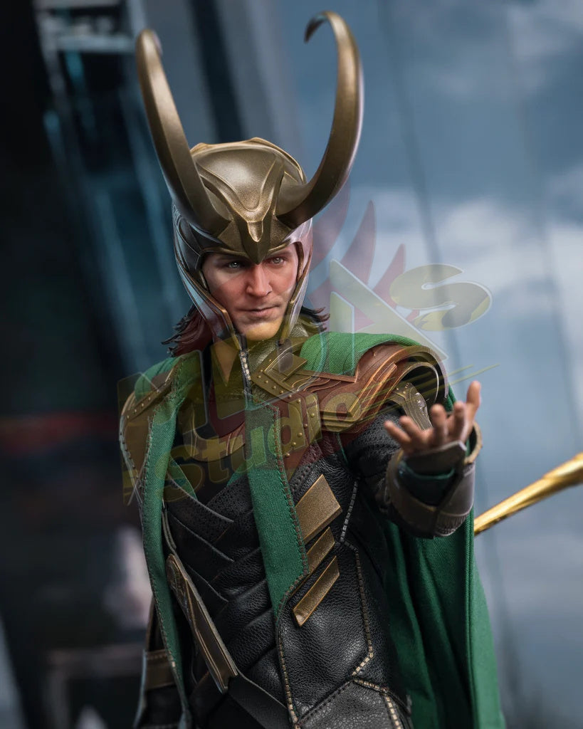 Brand New🔥 Hot Toys MMS579 Avengers Endgame Loki 1/6 Scale Collectible Figure Set