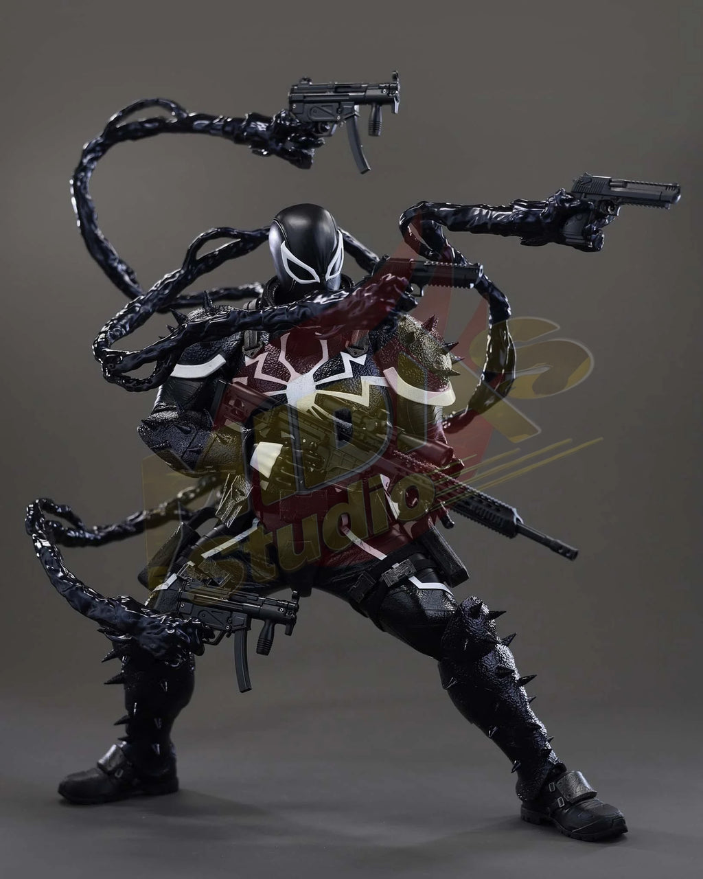 Brand New🔥 Hot Toys CMS025 Marvel Comics Agent Venom 1/6 Scale Collectible Figure Set