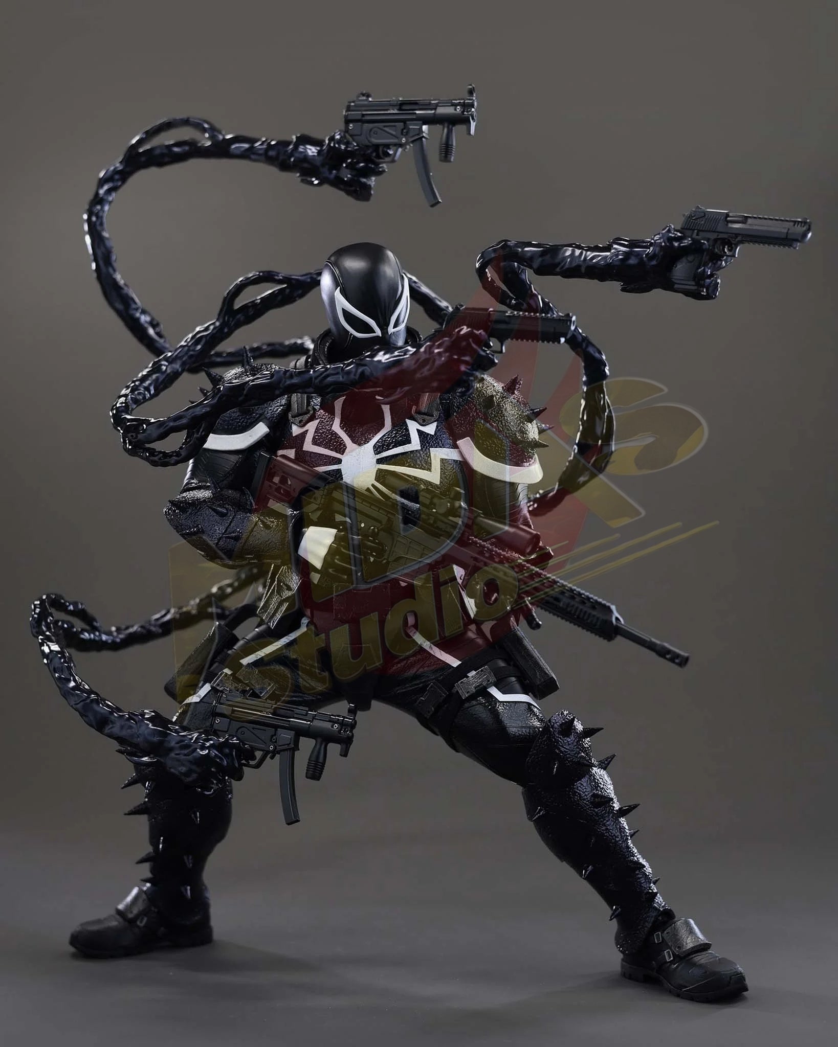 Brand New🔥 Hot Toys CMS025 Marvel Comics Agent Venom 1/6 Scale Collectible Figure Set