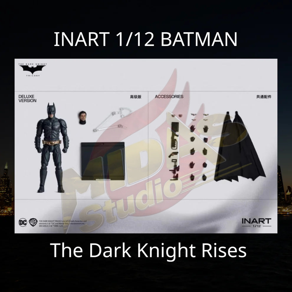 Brand New🔥INART 1/12 Scale Batman (The Dark Knight Rises)