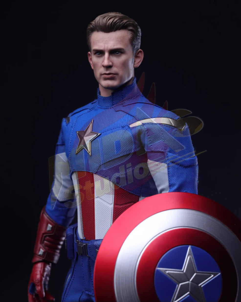 Brand New🔥 Hot Toys 1/6 Scale Avengers: Endgame - 2012 Captain America Collectible Figure (MMS563)