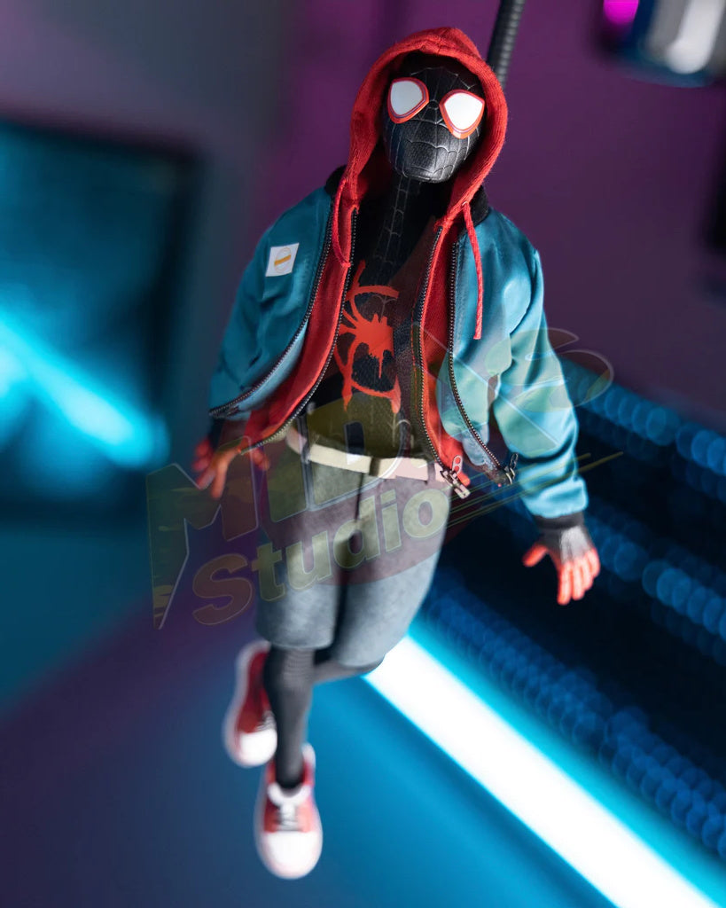 Brand New🔥 Hot Toys 1/6 Scale Spider-Man: Into the Spider-Verse Miles Morales Collectible Figure (MMS567)