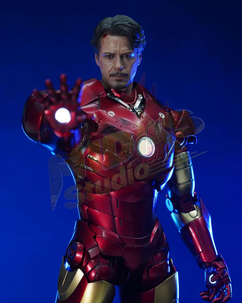 Brand New🔥 Hot Toys 1/6 Scale Iron Man Mark 3 (2.0) Collectible Figure (MMS664D48B, Special Edition with Bonus Part)