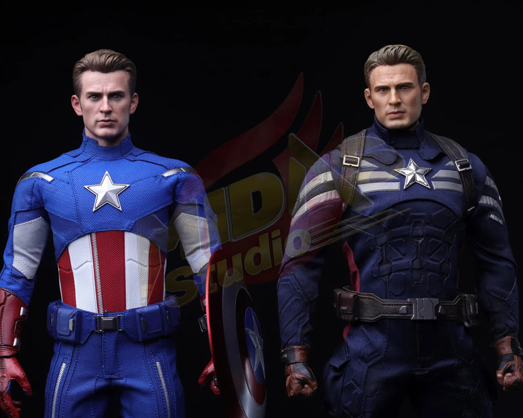 Brand New🔥 Hot Toys 1/6 Scale Avengers: Endgame - 2012 Captain America Collectible Figure (MMS563)