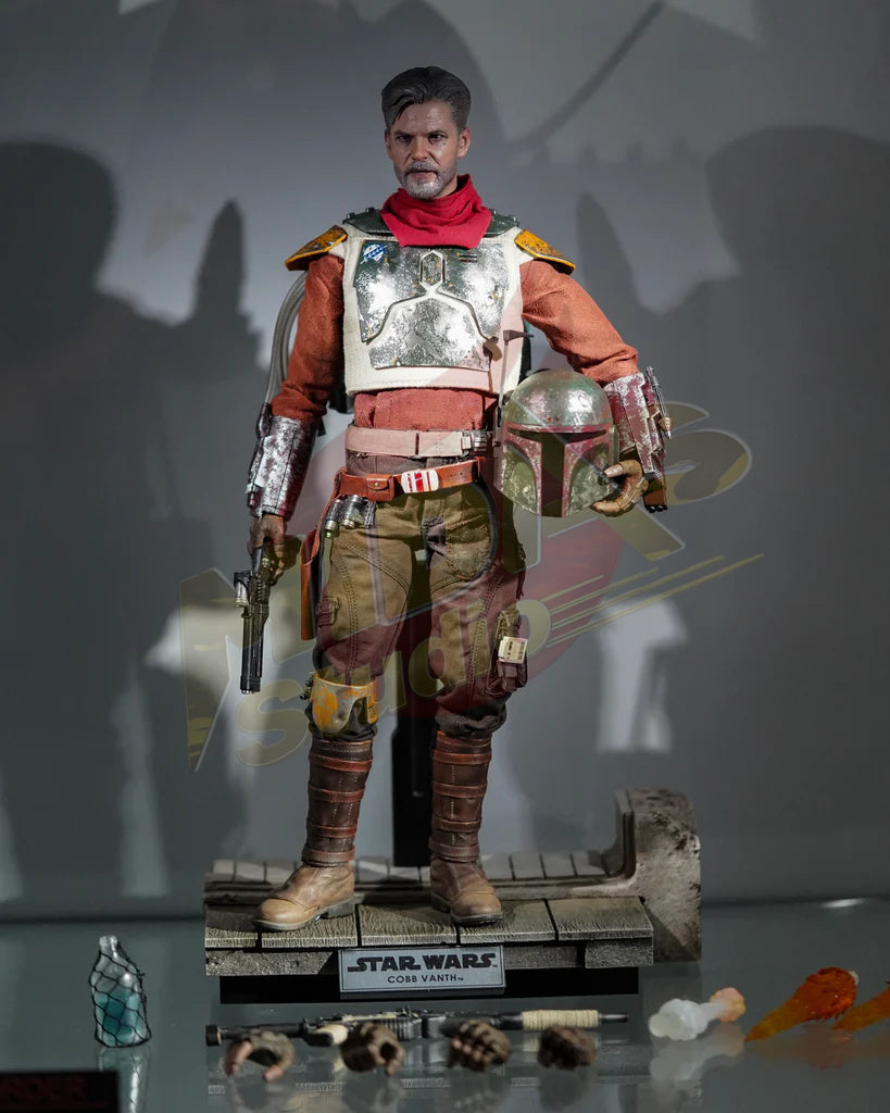 Brand New🔥 Hot Toys TMS084 Star Wars The Mandalorian Cobb Vanth 1/6 Scale Collectible Figure Set