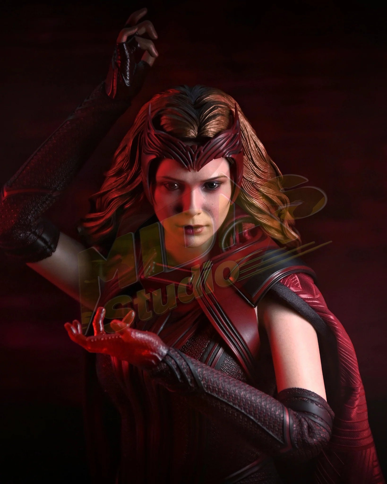 Brand New🔥 Hot Toys TMS036 WandaVision The Scarlet Witch 1/6 Scale Collectible Figure Set