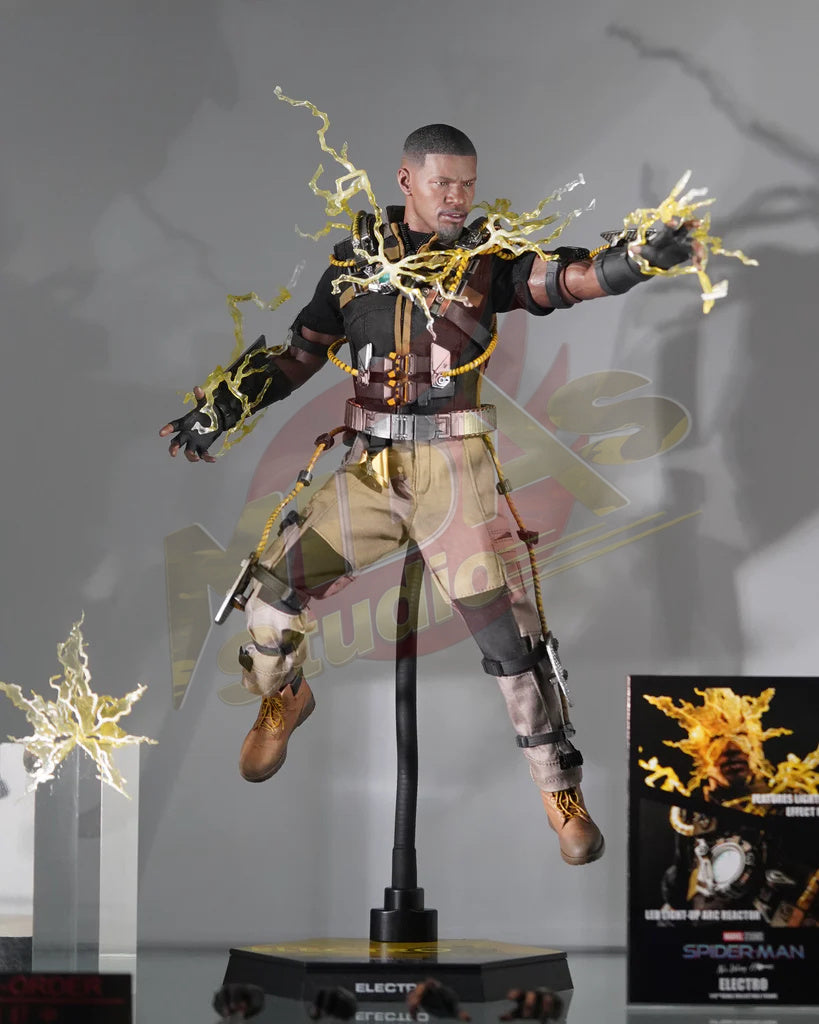 Brand New🔥 Hot Toys 1/6 Scale Spider-Man: No Way Home Electro Collectible Figure (MMS644)