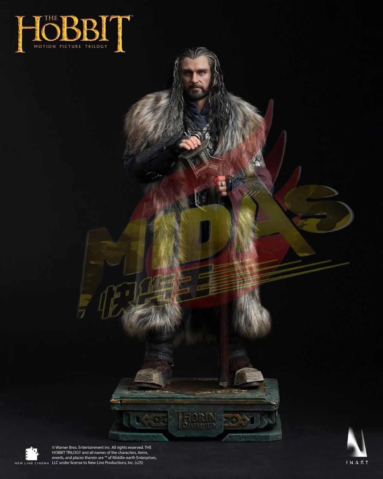 🔥INART A018 The Hobbit: An Unexpected Journey Thorin Oakenshield 1/6 Collectible Figure