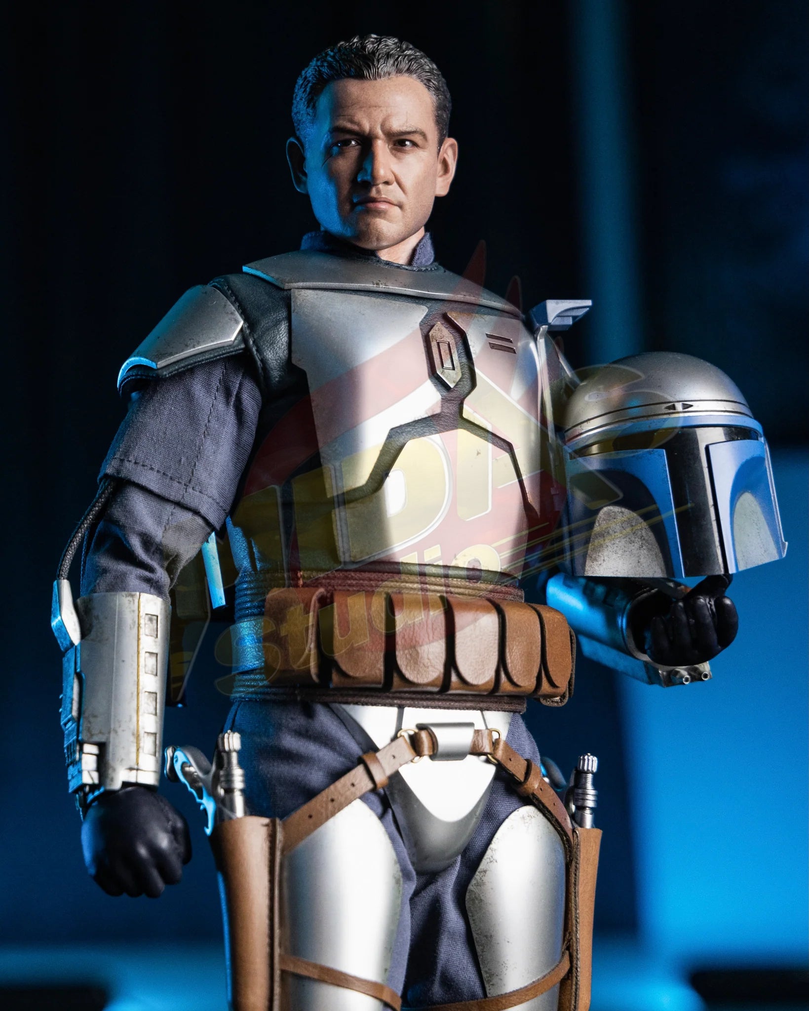 Brand New🔥 Hot Toys 1/6 Scale Star Wars: Attack of the Clones Jango Fett Collectible Figure (MMS589)