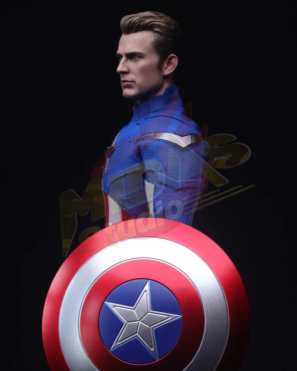 Brand New🔥 Hot Toys 1/6 Scale Avengers: Endgame - 2012 Captain America Collectible Figure (MMS563)