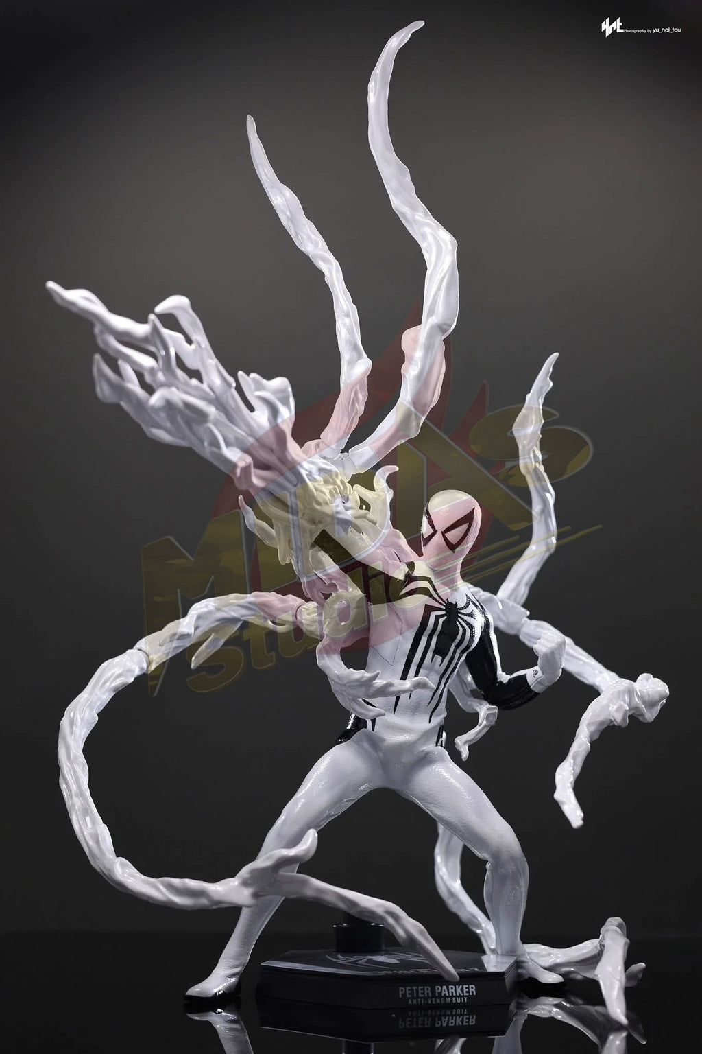 Brand New🔥 Hot Toys VGM69 Marvel Spider-Man 2 Peter Parker Anti-Venom Suit 1/6 Scale Collectible Figure Set