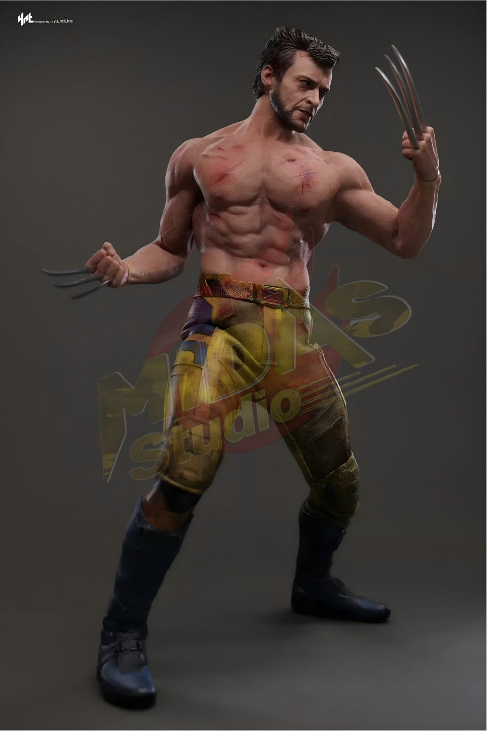 Brand New🔥 Hot Toys 1/6 Scale Marvel: Deadpool & Wolverine - Wolverine (Jacket Version) Collectible Figure (MMS756)