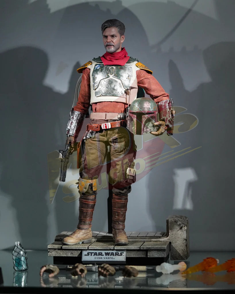 Brand New🔥 Hot Toys TMS084 Star Wars The Mandalorian Cobb Vanth 1/6 Scale Collectible Figure Set