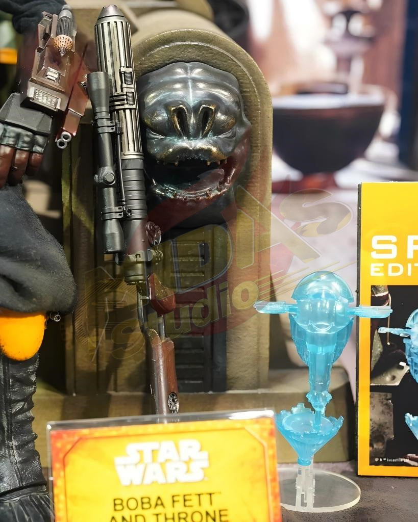 Brand New🔥 Hot Toys 1/6 Scale Star Wars: The Mandalorian Boba Fett (Repaint Armor and Throne) Collectible Figure (Special Edition, TMS056B)
