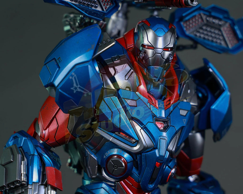 Brand New🔥 Hot Toys MMS547D34 Avengers Endgame Iron Patriot 1/6 Scale Collectible Figure Set