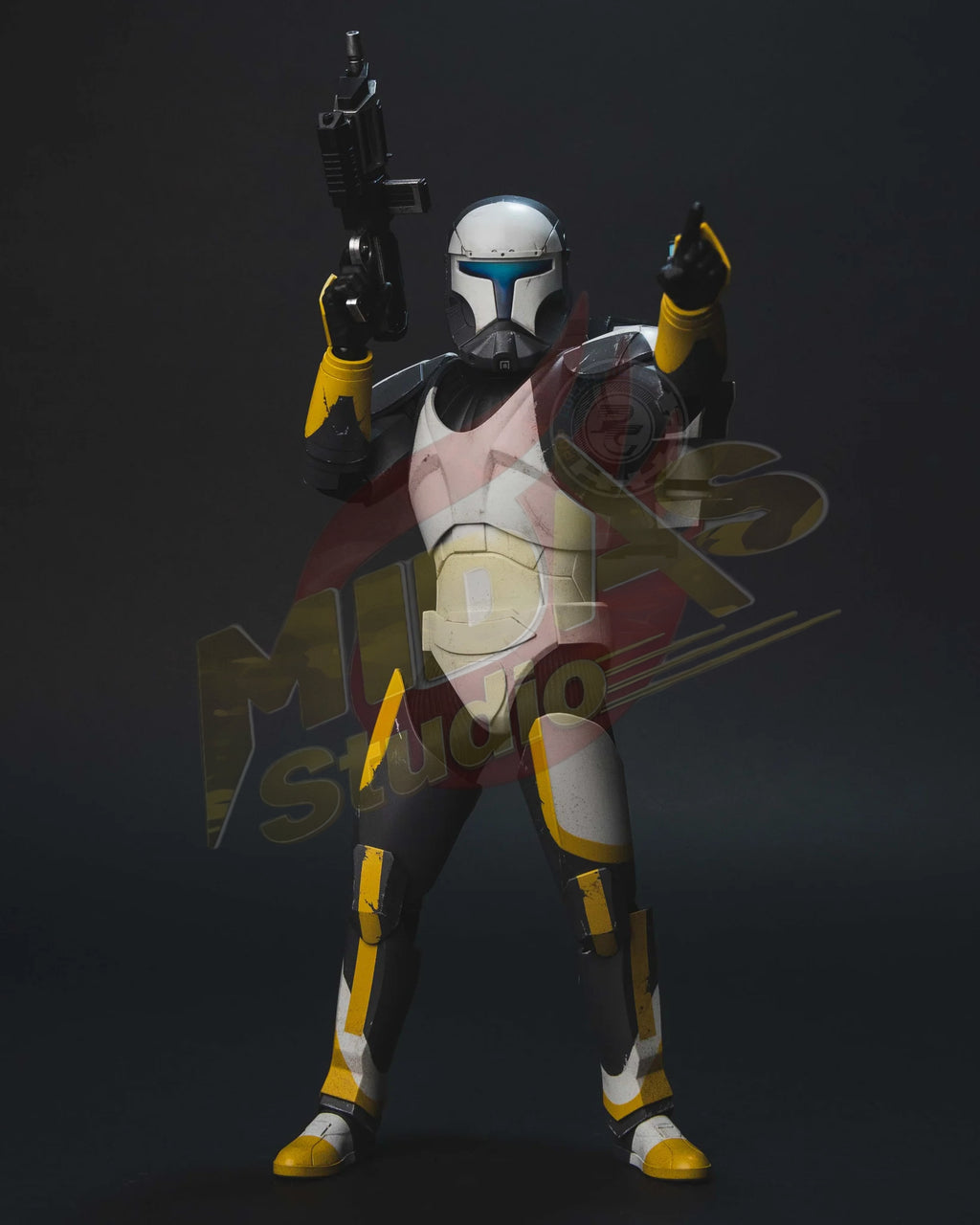 Brand New🔥 Hot Toys 1/6 Scale Star Wars The Bad Batch Clone Commando Scorch Collectible Figure (TMS130, Exclusive Limited Edition)
