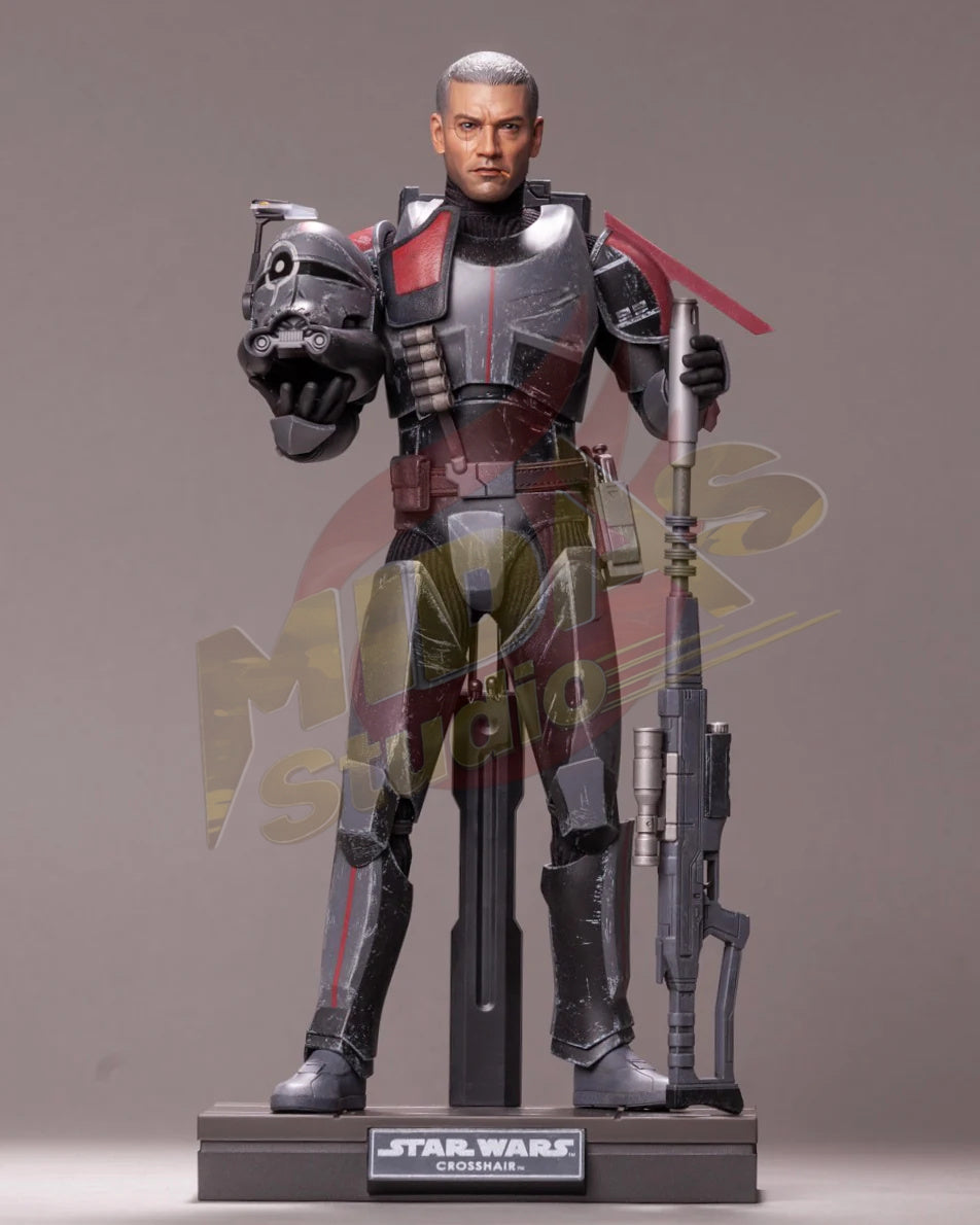 Brand New🔥 Hot Toys 1/6 Scale Star Wars: The Bad Batch Crosshair Collectible Figure (TMS087)