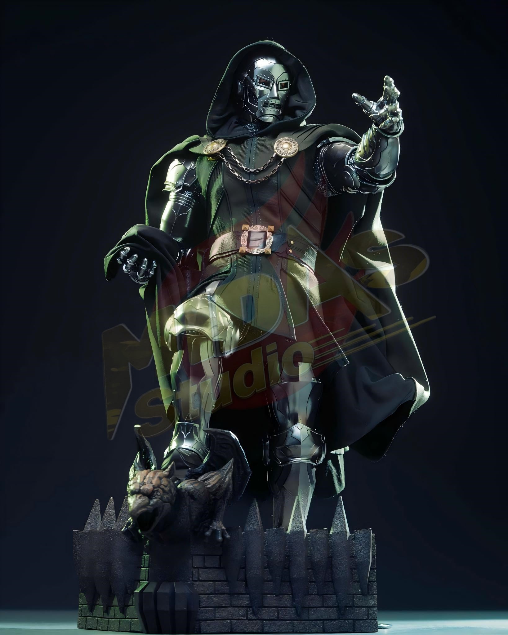 Brand New🔥 Hot Toys 1/6 Scale Marvel Comics Doctor Doom Collectible Figure (Special Edition, CMS022B)