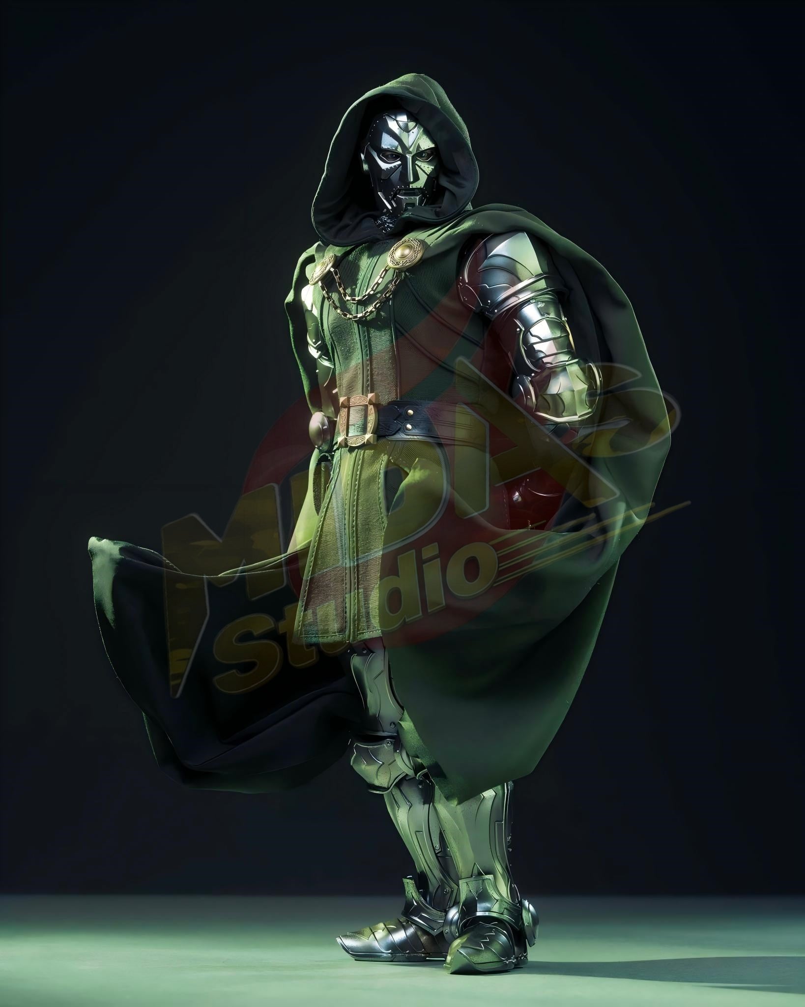 Brand New🔥 Hot Toys 1/6 Scale Marvel Comics Doctor Doom Collectible Figure (Special Edition, CMS022B)