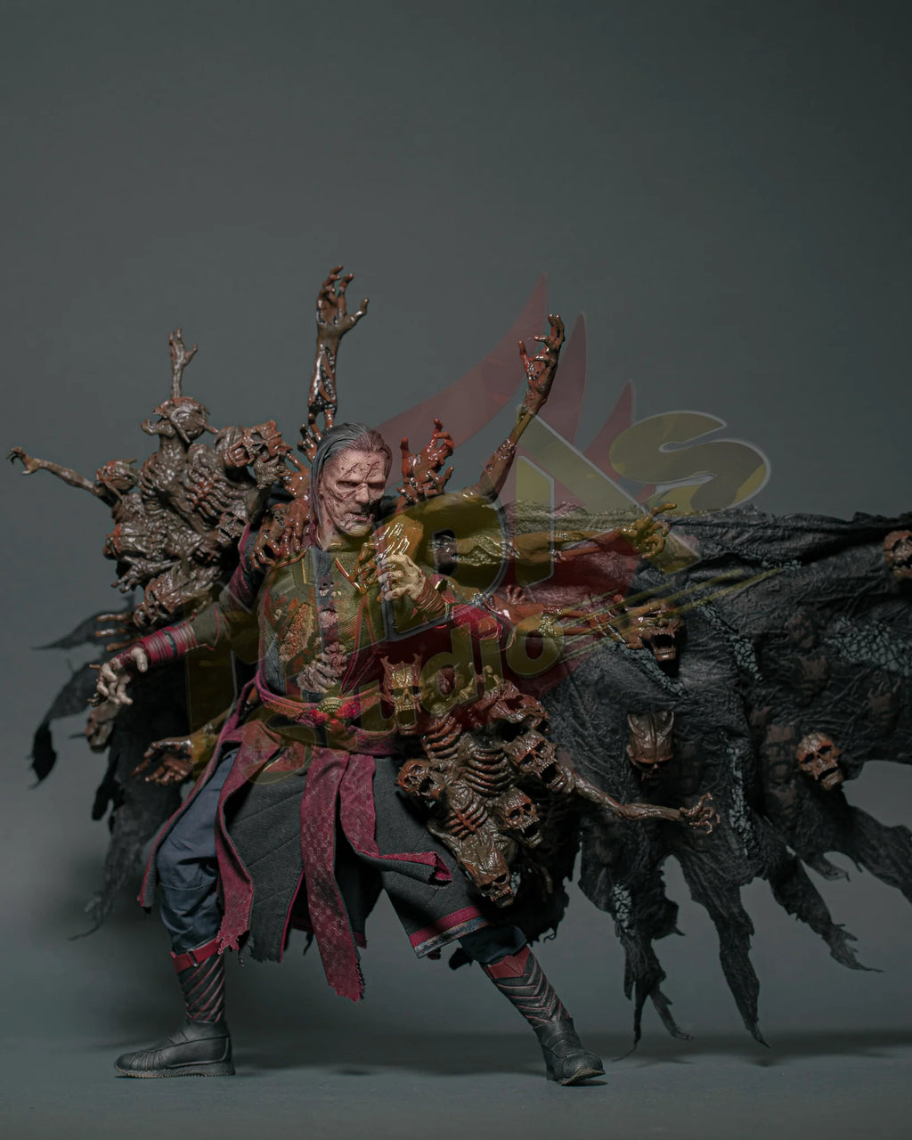 Brand New🔥 Hot Toys MMS654 Doctor Strange in the Multiverse of Madness Dead Strange 1/6 Scale Collectible Figure Set