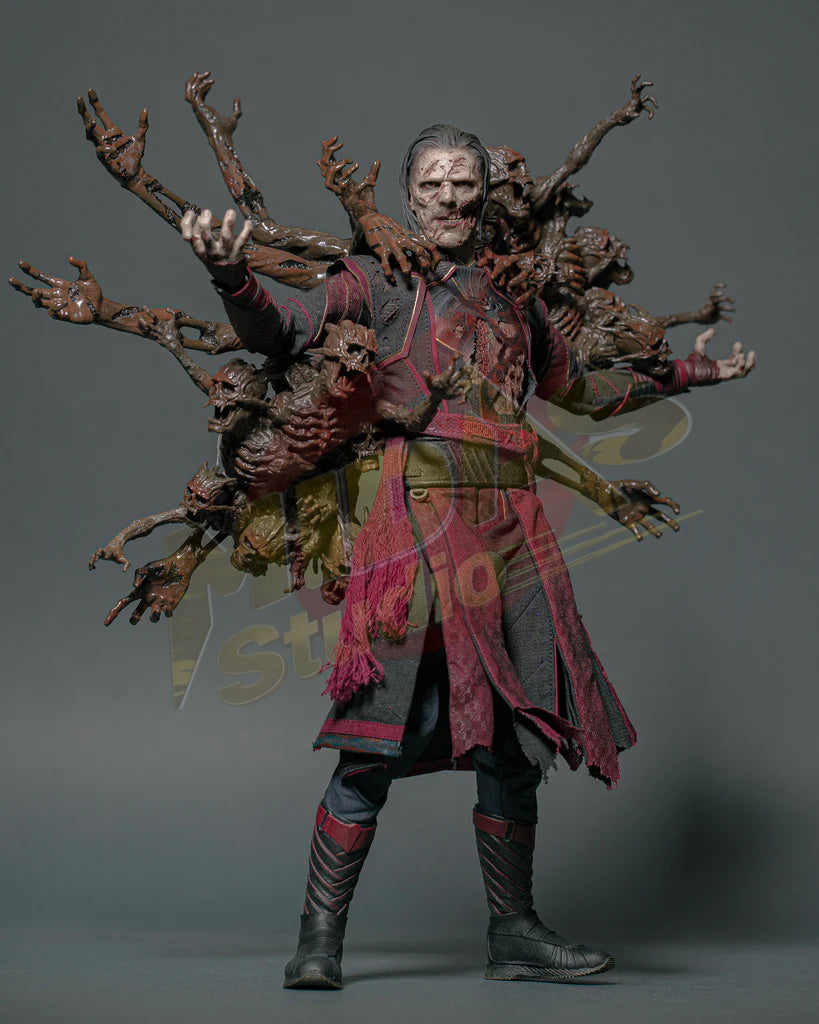 Brand New🔥 Hot Toys MMS654 Doctor Strange in the Multiverse of Madness Dead Strange 1/6 Scale Collectible Figure Set