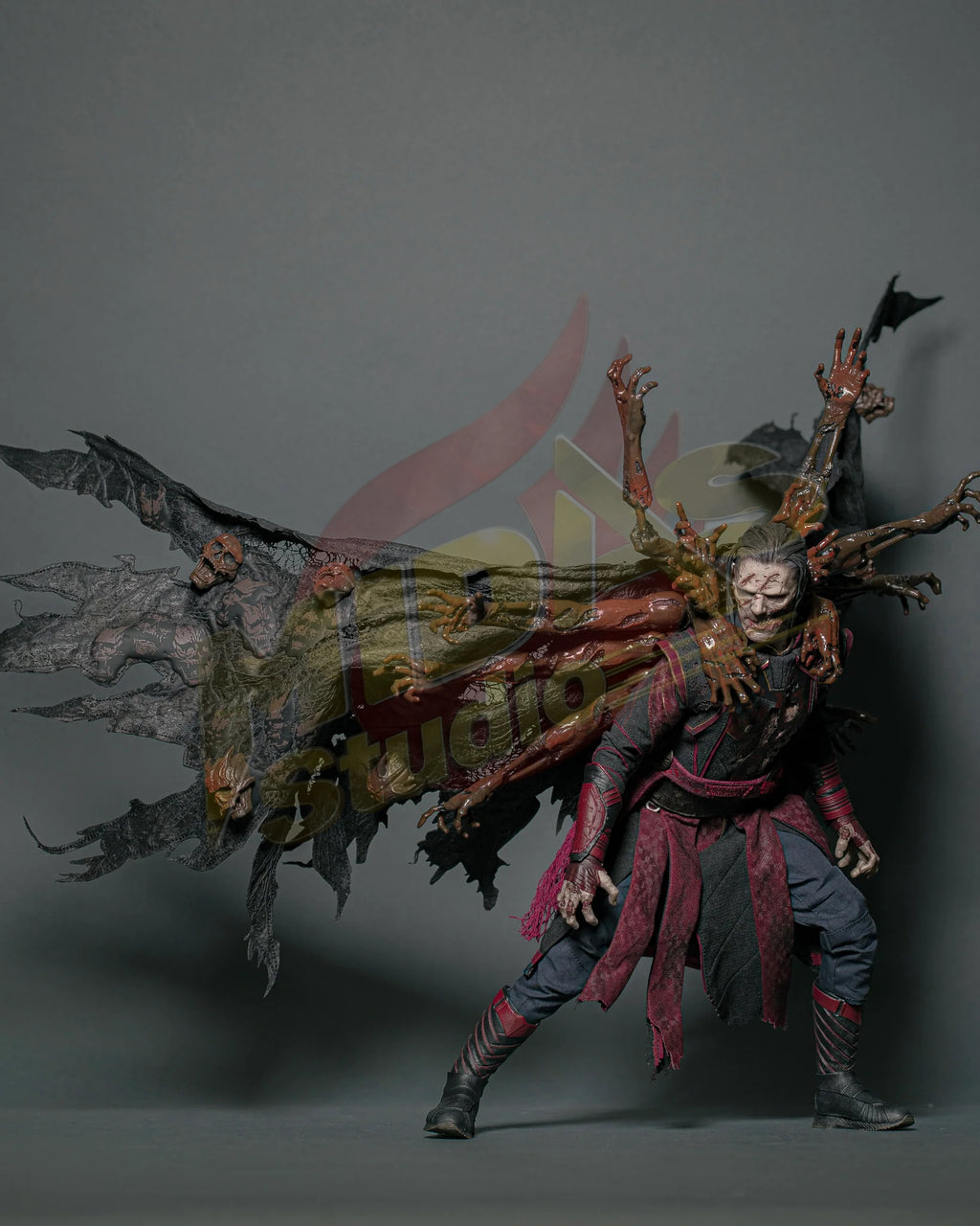 Brand New🔥 Hot Toys MMS654 Doctor Strange in the Multiverse of Madness Dead Strange 1/6 Scale Collectible Figure Set