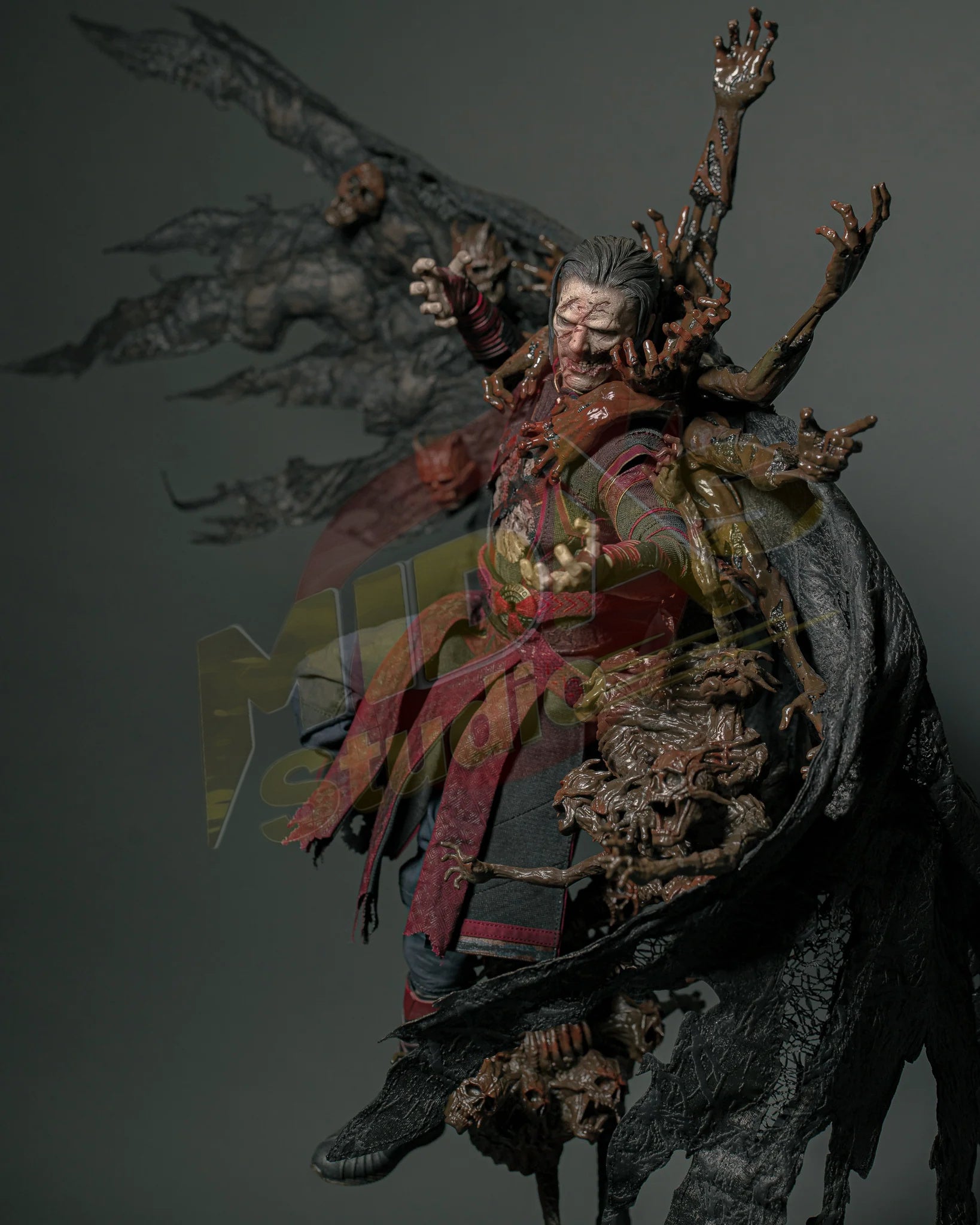 Brand New🔥 Hot Toys MMS654 Doctor Strange in the Multiverse of Madness Dead Strange 1/6 Scale Collectible Figure Set