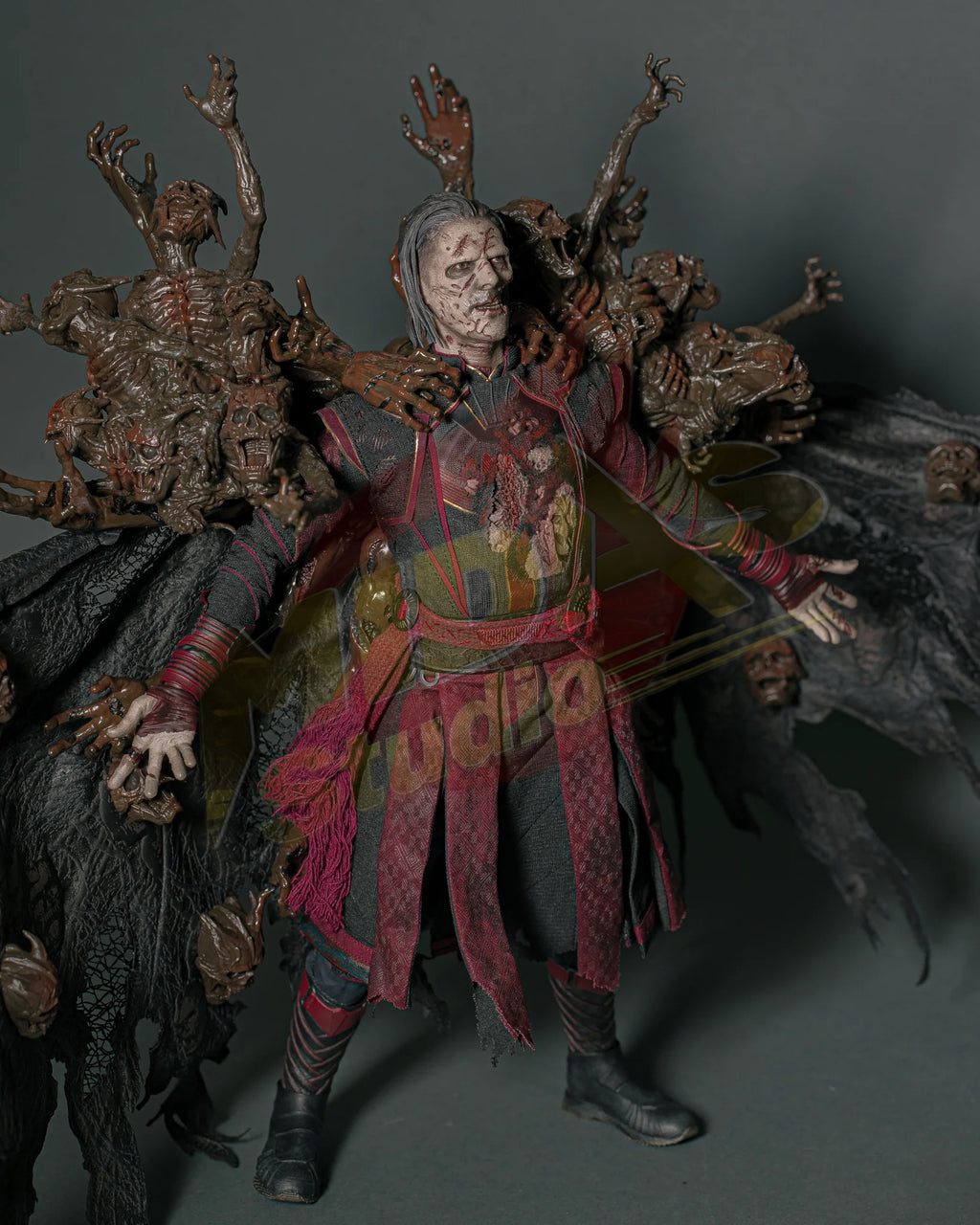 Brand New🔥 Hot Toys MMS654 Doctor Strange in the Multiverse of Madness Dead Strange 1/6 Scale Collectible Figure Set