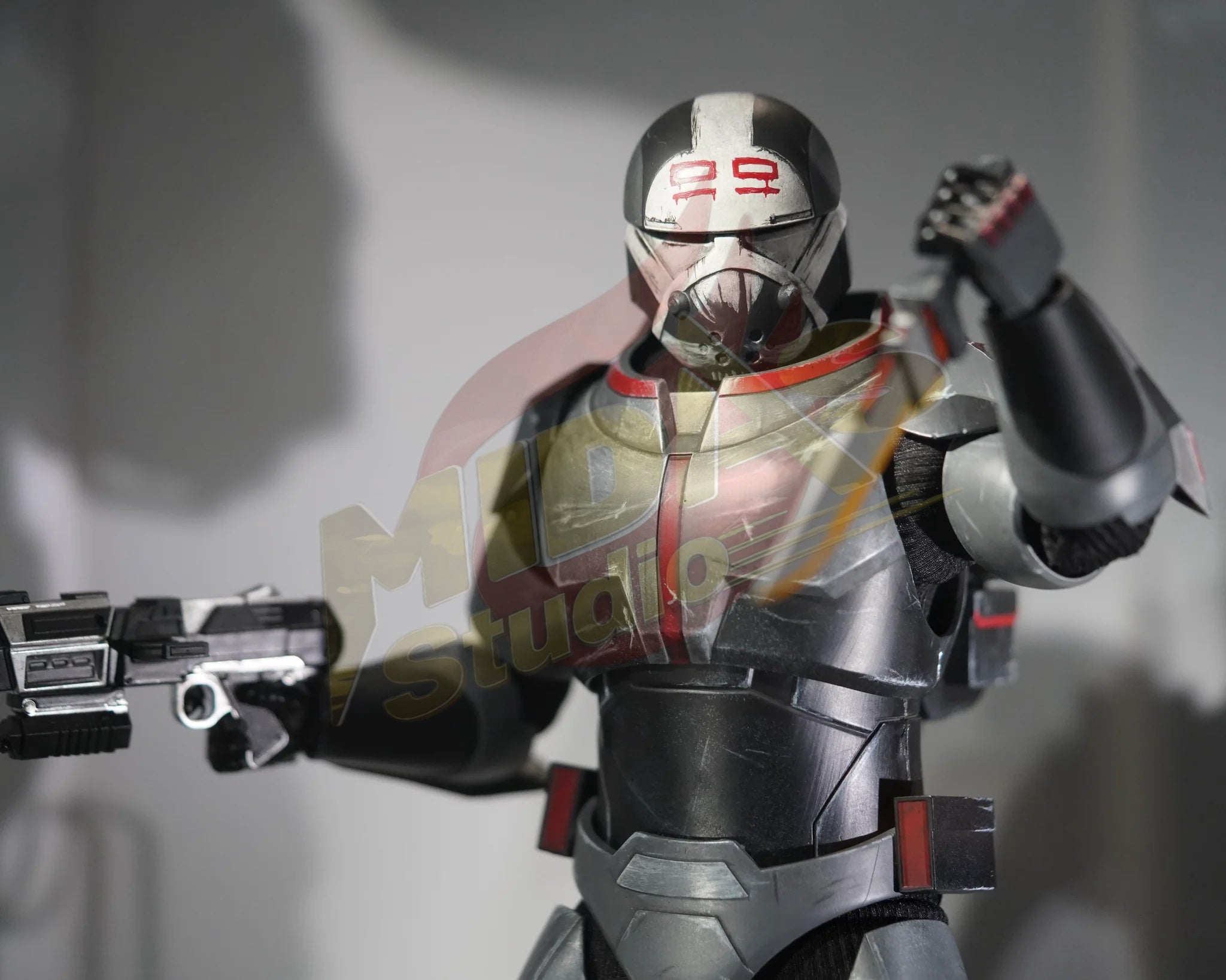 Brand New🔥 Hot Toys 1/6 Scale Star Wars: The Bad Batch Wrecker Collectible Figure (TMS099)