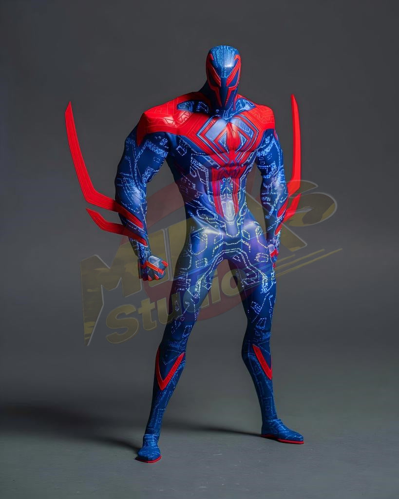 Brand New🔥 Hot Toys 1/6 Scale Spider-Man: Across The Spider-Verse Spider-Man 2099 Collectible Figure (MMS711)